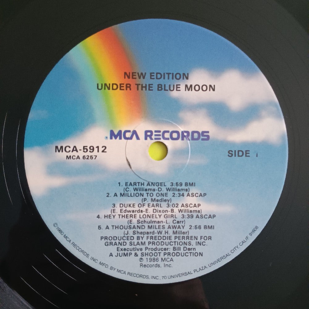 New Edition - Under The Blue Moon - 1986 - MCA-5912 - Used - VG++ - Vinyl New Edition - Under The Blue Moon - 1986 - MCA-5912 - Used - VG++ - Vinyl