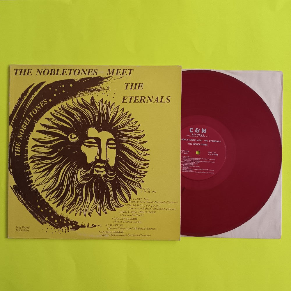 Nobletones / Eternals - The Nobletones Meet The Eternals RED - C&M-1000 - Used - VG++ - Vinyl Nobletones / Eternals - The Nobletones Meet The Eternals RED - C&M-1000 - Used - VG++ - Vinyl
