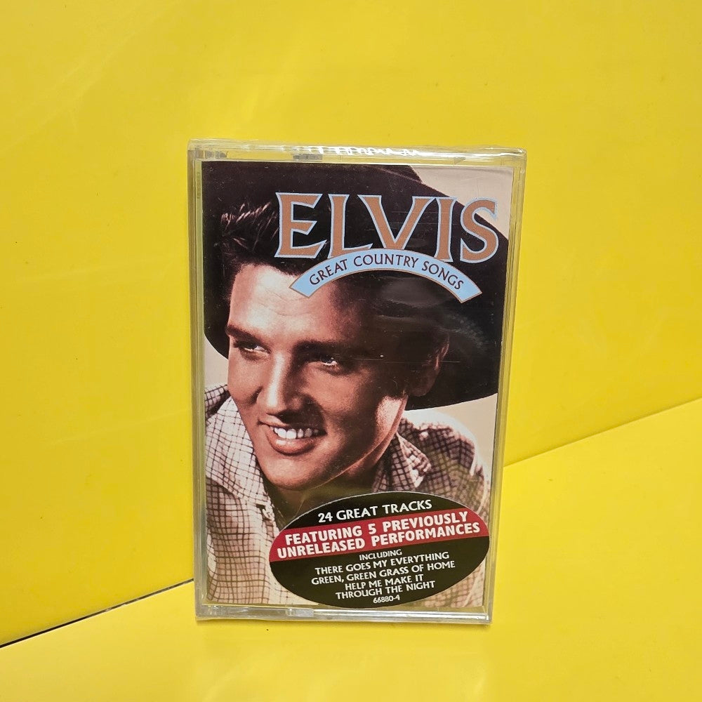 Elvis Presley - Great Country Songs - 1996 - 07863 66880-4 - New - Sealed - Cassettes Elvis Presley - Great Country Songs - 1996 - 07863 66880-4 - New - Sealed - Cassettes