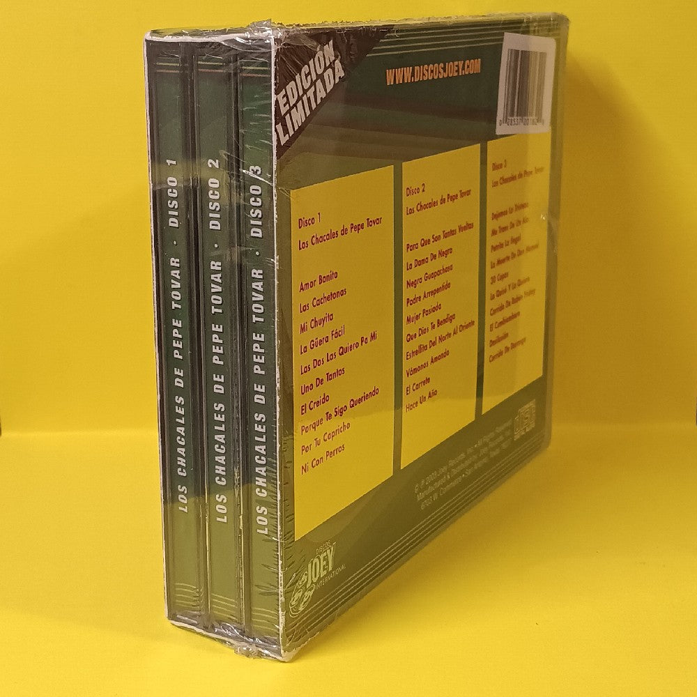 Los Chacales De Pepe Tovar - Limited Edition 3 CD Box Set - 2003 - New - Sealed - CDs Los Chacales De Pepe Tovar - Limited Edition 3 CD Box Set - 2003 - New - Sealed - CDs