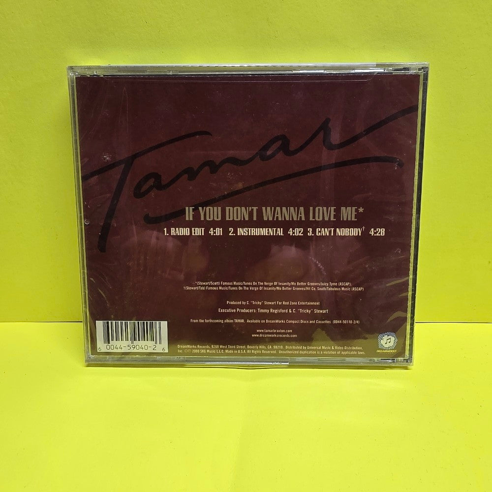 Tamar - If You Don't Wanna Love Me - 2000 - 0044-59040-2 - New - Sealed - CDs Tamar - If You Don't Wanna Love Me - 2000 - 0044-59040-2 - New - Sealed - CDs