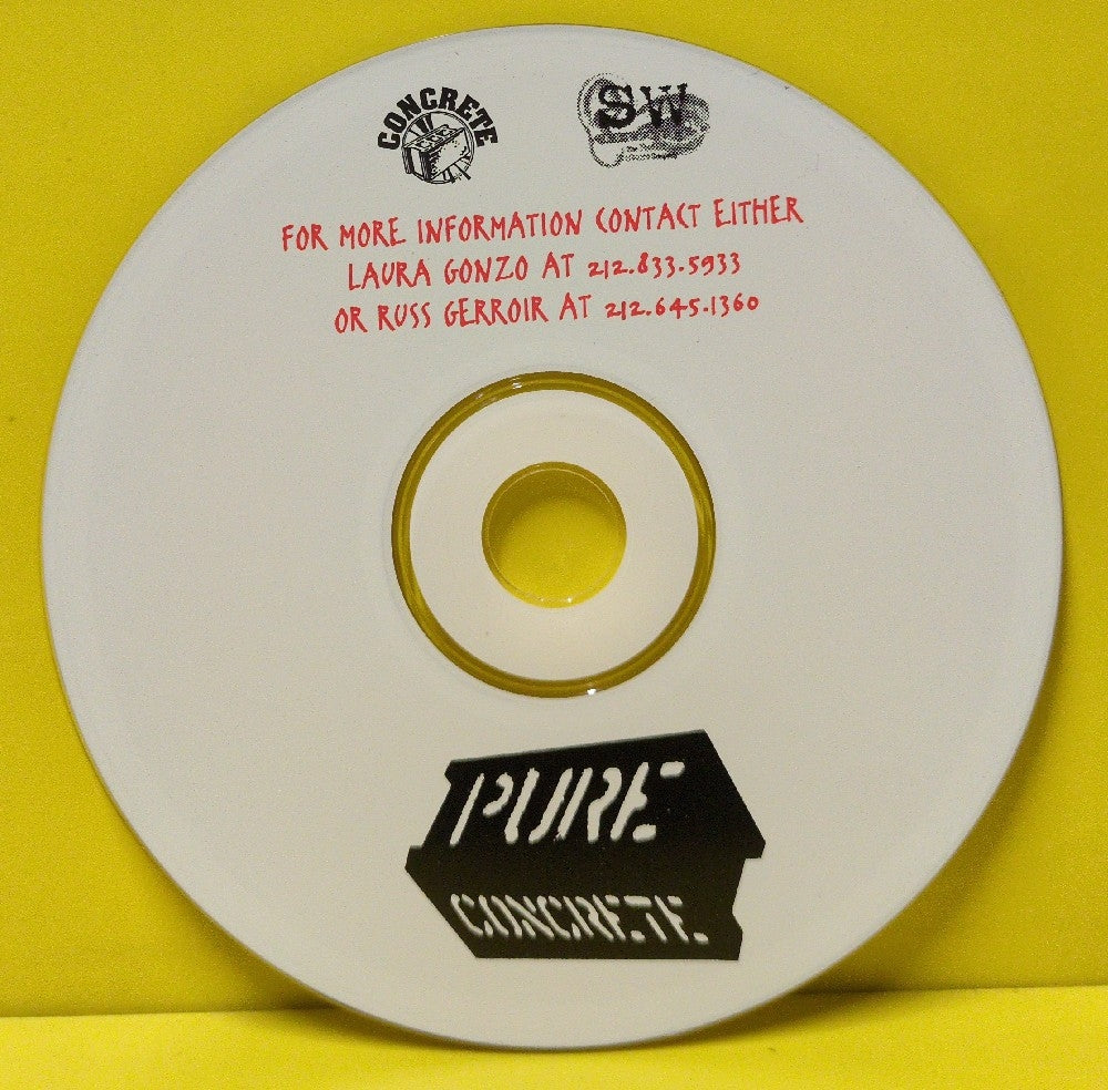 Pure Concrete - Pure Concrete One Hour Sampler - Used - EX - CDs - Promo Pure Concrete - Pure Concrete One Hour Sampler - Used - EX - CDs - Promo