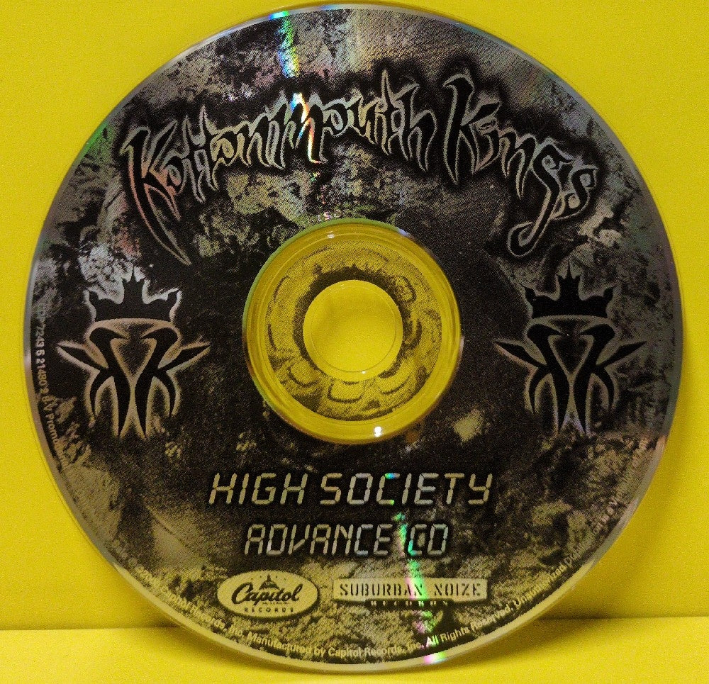 Kottonmouth Kings - High Society - 2000 - CDP 7243 5 21480 2 8-V - Used - EX - CDs - Promo/Advance CD Kottonmouth Kings - High Society - 2000 - CDP 7243 5 21480 2 8-V - Used - EX - CDs - Promo/Advance CD