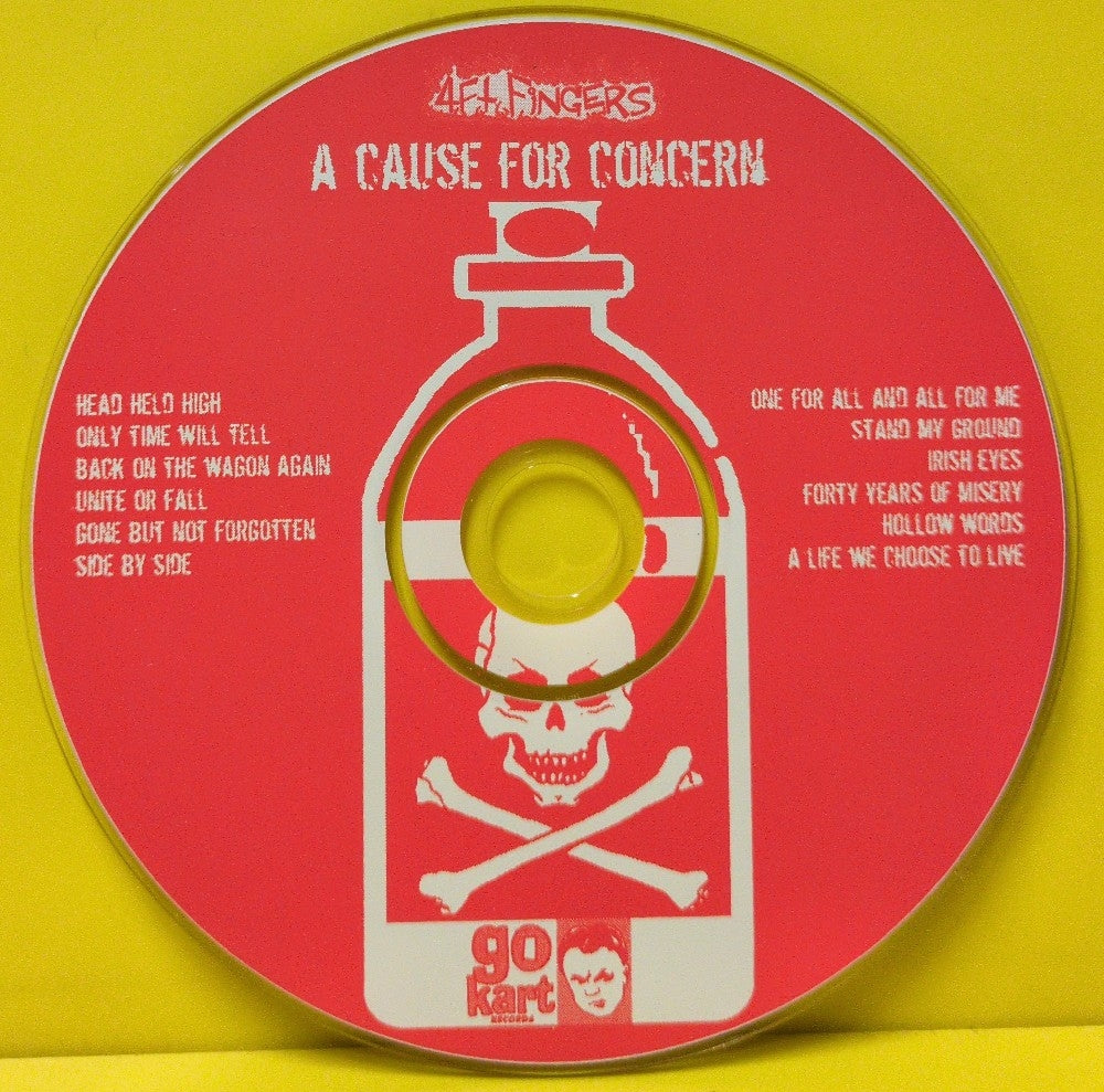 4Ft Fingers - A Cause For Concern - 2004 - GOK 114 CD - Used - EX - CDs - Promo 4Ft Fingers - A Cause For Concern - 2004 - GOK 114 CD - Used - EX - CDs - Promo