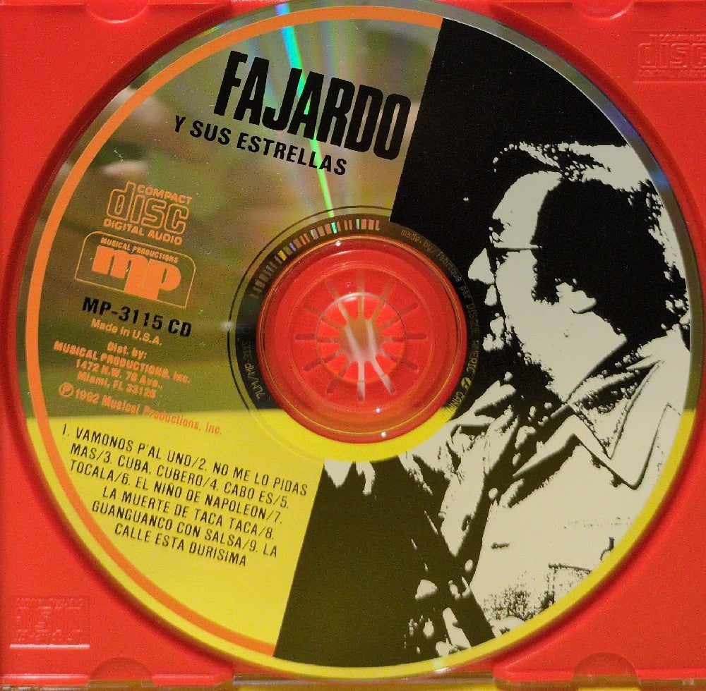 Fajardo Y Sus Estrellas Del 75 - Fajardo Y Sus Estrellas Del 75 - 1990 - MP-3115 CD - Used - VG+ - CDs Fajardo Y Sus Estrellas Del 75 - Fajardo Y Sus Estrellas Del 75 - 1990 - MP-3115 CD - Used - VG+ - CDs