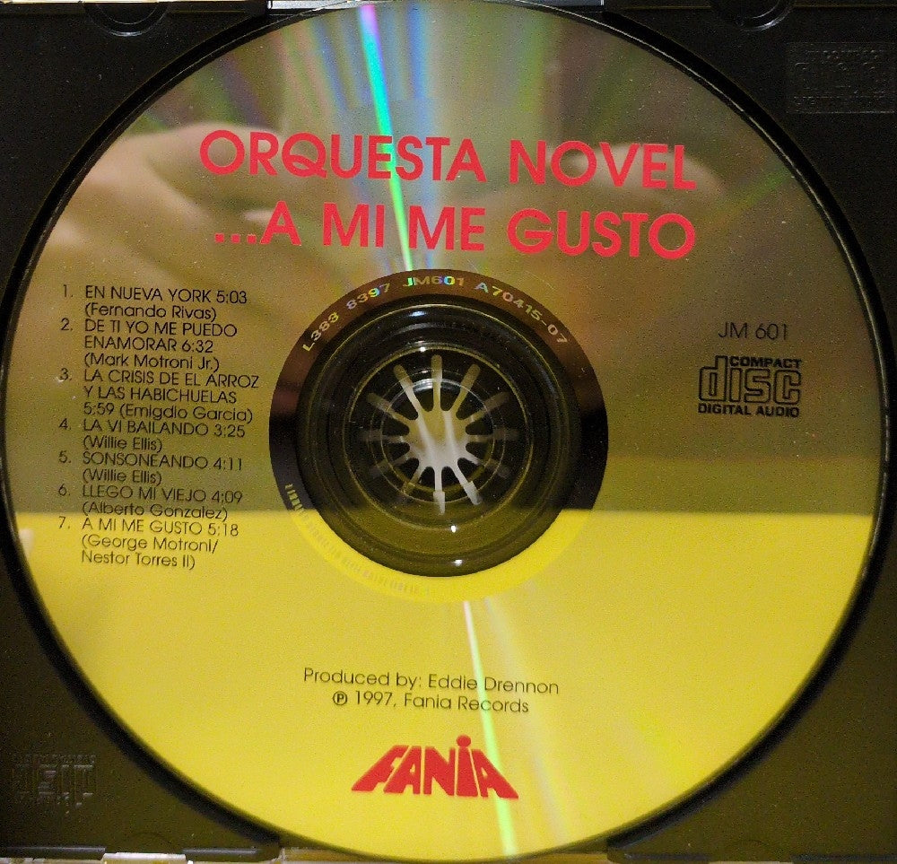 Orquesta Novel - ...A Mi Me Gusto - 1997 - JM 601 - Used - VG+ - CDs Orquesta Novel - ...A Mi Me Gusto - 1997 - JM 601 - Used - VG+ - CDs