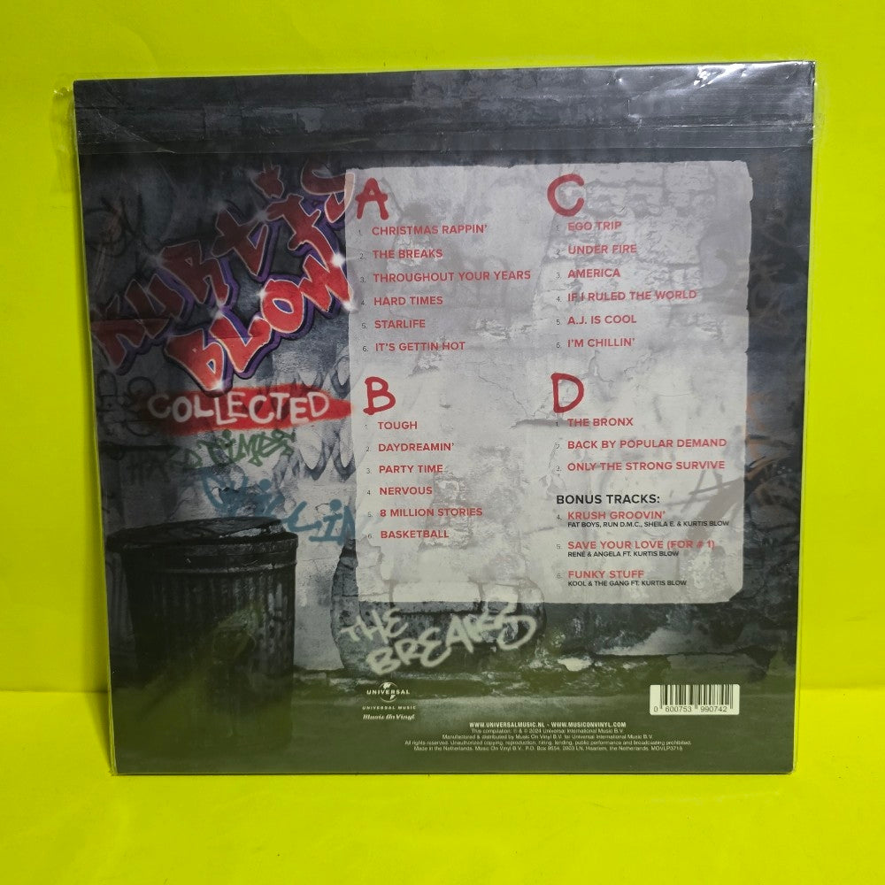 Kurtis Blow - Kurtis Blow Collected / Autographed - 2024 - MOVLP3718 - New - Sealed - Vinyl Kurtis Blow - Kurtis Blow Collected / Autographed - 2024 - MOVLP3718 - New - Sealed - Vinyl