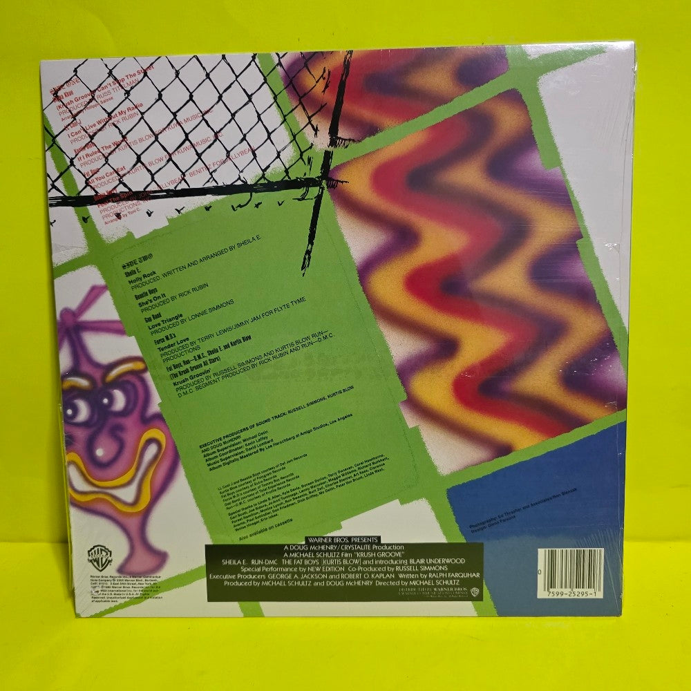 Various - Krush Groove (Music From The Original Motion Picture Sound Track) Autographed - 1985 - 925 295-1 - New - Sealed - Vinyl Various - Krush Groove (Music From The Original Motion Picture Sound Track) Autographed - 1985 - 925 295-1 - New - Sealed - Vinyl