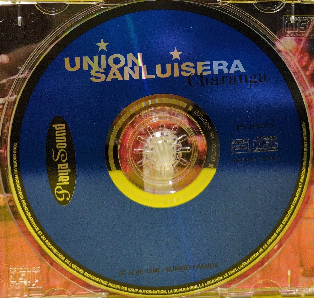 Union Sanluisera - Charanga - 1998 - PS 65205 - Used - EX - CDs - France Import Union Sanluisera - Charanga - 1998 - PS 65205 - Used - EX - CDs - France Import