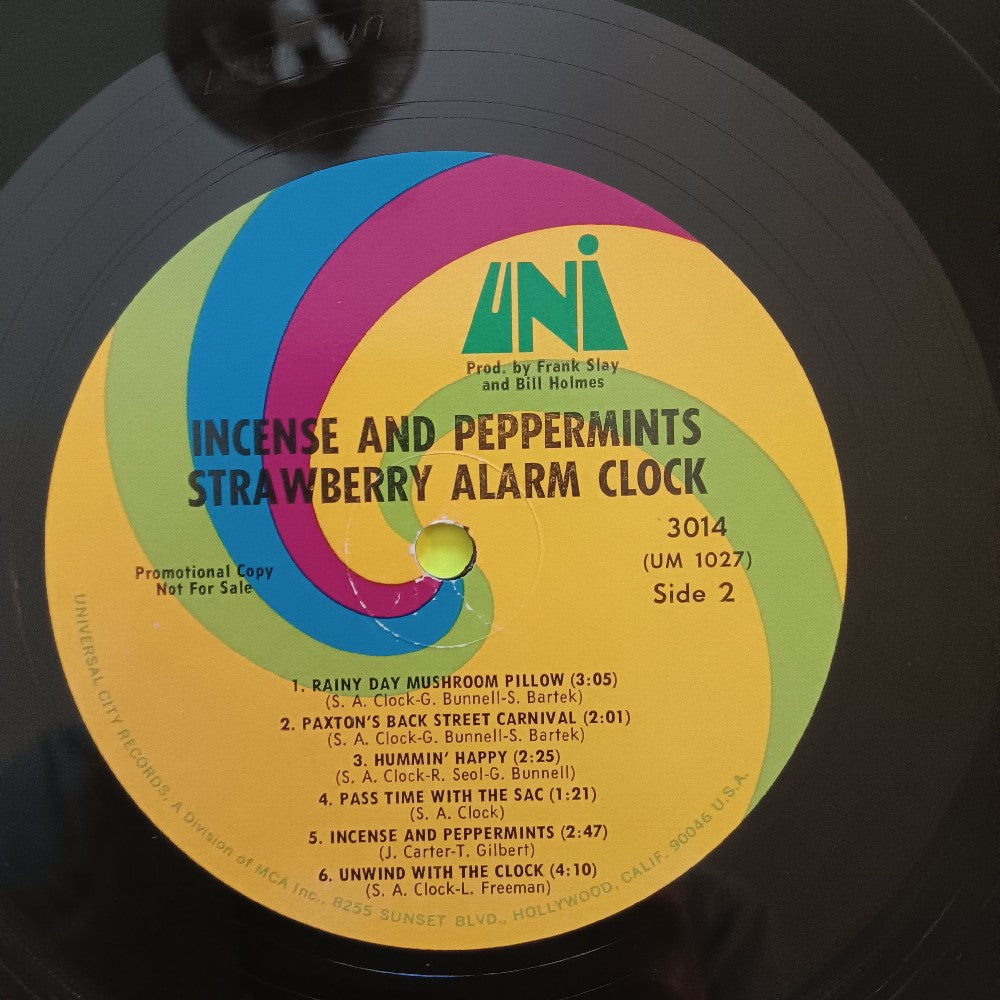 Strawberry Alarm Clock - Incense And Peppermints OG Mono PROMO - 1967 - UNI 3014 - Used - VG+ - Vinyl Strawberry Alarm Clock - Incense And Peppermints OG Mono PROMO - 1967 - UNI 3014 - Used - VG+ - Vinyl