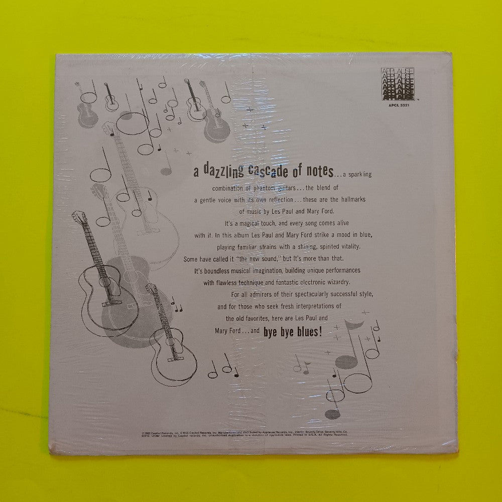Les Paul & Mary Ford - Bye Bye Blues! - 1982 - APCL 3321 - New - Sealed - Vinyl Les Paul & Mary Ford - Bye Bye Blues! - 1982 - APCL 3321 - New - Sealed - Vinyl