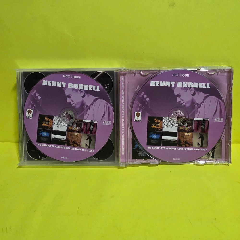 Kenny Burrell - The Complete Albums Collection 1956-1957 / 3 CDs Set - 2016 - EN4CD9091 - Used - NM - CDs Kenny Burrell - The Complete Albums Collection 1956-1957 / 3 CDs Set - 2016 - EN4CD9091 - Used - NM - CDs
