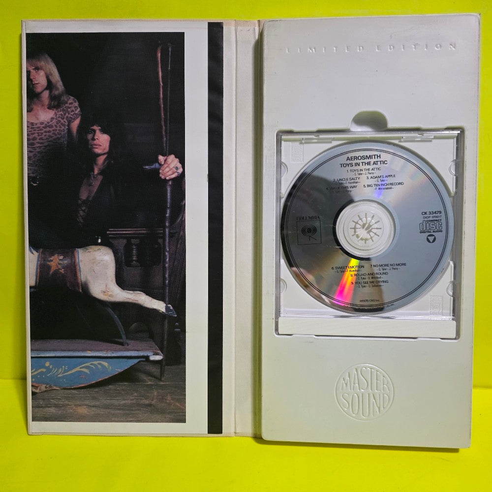Aerosmith - Toys In The Attic / Long Box - 1993 - CK 52857 - Used - EX, NM - CDs Aerosmith - Toys In The Attic / Long Box - 1993 - CK 52857 - Used - EX, NM - CDs