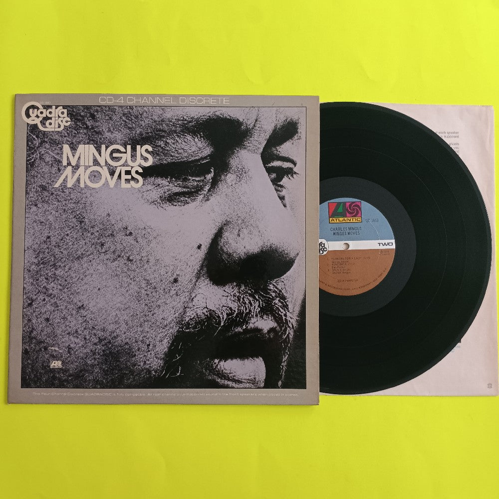 Charles Mingus - Mingus Moves QUAD - 1974 - QD 1653 - Used - VG++ - Vinyl Charles Mingus - Mingus Moves QUAD - 1974 - QD 1653 - Used - VG++ - Vinyl