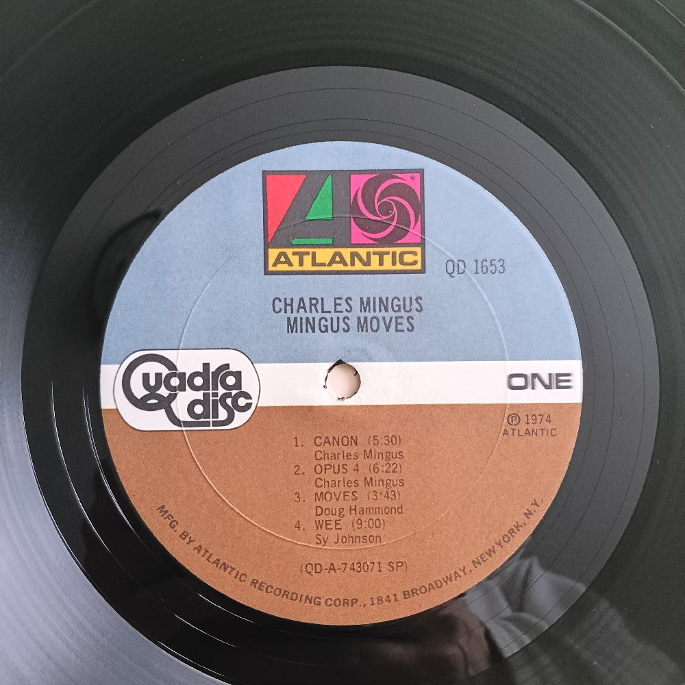 Charles Mingus - Mingus Moves QUAD - 1974 - QD 1653 - Used - VG++ - Vinyl Charles Mingus - Mingus Moves QUAD - 1974 - QD 1653 - Used - VG++ - Vinyl
