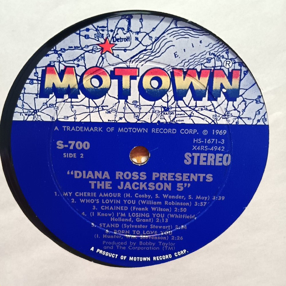Jackson Five - Diana Ross Presents The Jackson 5 HEAVY DG H - 1969 - MS-700 - Used - VG++ - Vinyl Jackson Five - Diana Ross Presents The Jackson 5 HEAVY DG H - 1969 - MS-700 - Used - VG++ - Vinyl