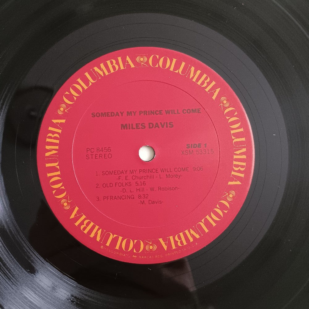 Miles Davis - Someday My Prince Will Come - 1977 - PC 8456 - Used - VG++ - Vinyl Miles Davis - Someday My Prince Will Come - 1977 - PC 8456 - Used - VG++ - Vinyl