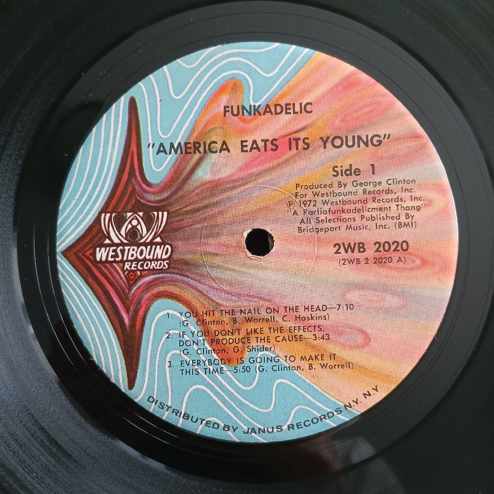 Funkadelic - American Eats Its Young - 1972 - 2WB 2020 - Used - VG++ - Vinyl Funkadelic - American Eats Its Young - 1972 - 2WB 2020 - Used - VG++ - Vinyl