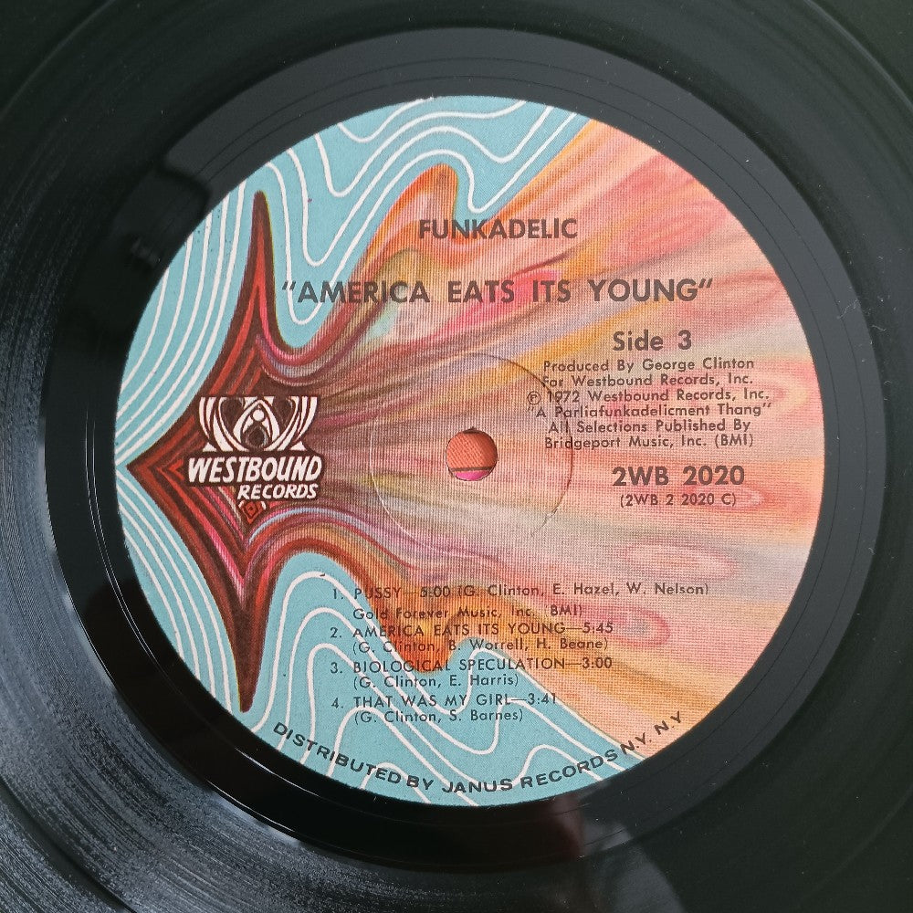 Funkadelic - American Eats Its Young - 1972 - 2WB 2020 - Used - VG++ - Vinyl Funkadelic - American Eats Its Young - 1972 - 2WB 2020 - Used - VG++ - Vinyl