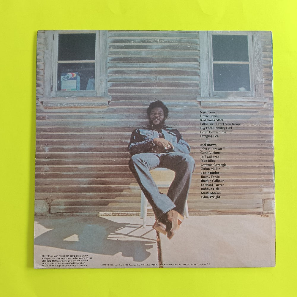 Mel Brown - Big Foot Country Girl QUAD - 1973 - AS 9249 - Used - VG++ - Vinyl Mel Brown - Big Foot Country Girl QUAD - 1973 - AS 9249 - Used - VG++ - Vinyl