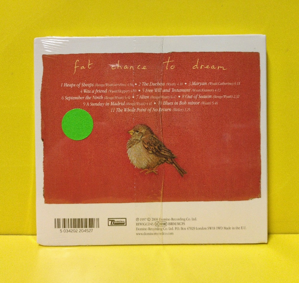 Robert Wyatt - Shleep - 2008 - REWIGCD45 - New - Sealed - CDs - Reissue - UK Import Robert Wyatt - Shleep - 2008 - REWIGCD45 - New - Sealed - CDs - Reissue - UK Import