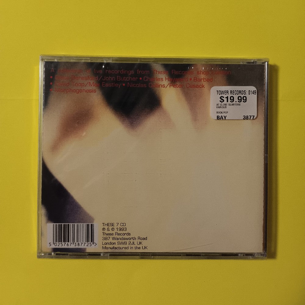 Various - At Close Quarters UK - 1993 - THESE 07 CD - New - Sealed - CDs Various - At Close Quarters UK - 1993 - THESE 07 CD - New - Sealed - CDs