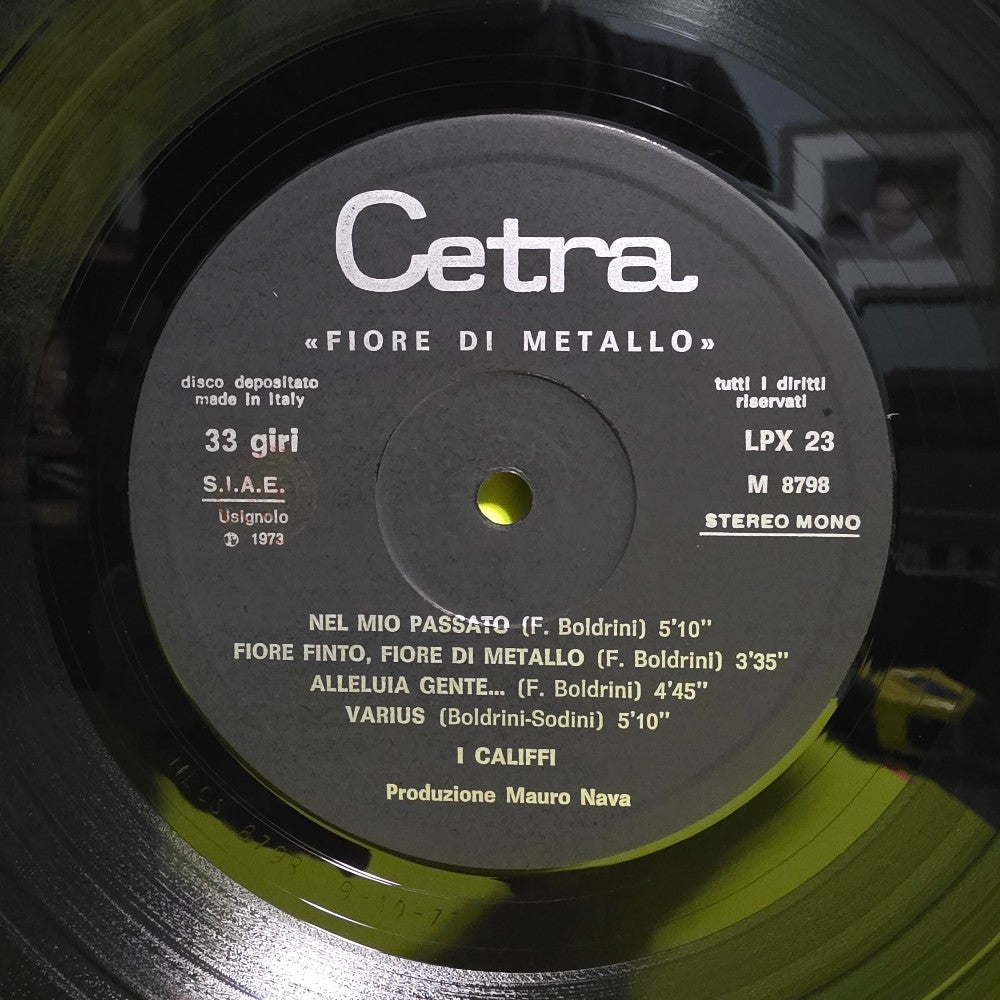I Califfi - Fire Di Metallo / Super Rare - 1973 - LPX 23 - Used - VG++ - Vinyl I Califfi - Fire Di Metallo / Super Rare - 1973 - LPX 23 - Used - VG++ - Vinyl