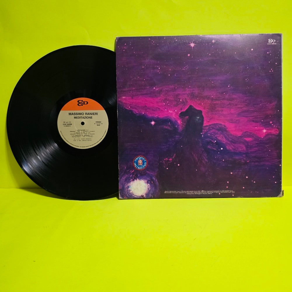 Ranieri - Meditazione - 1976 - CGD 69228 - Used - EX - Vinyl Ranieri - Meditazione - 1976 - CGD 69228 - Used - EX - Vinyl