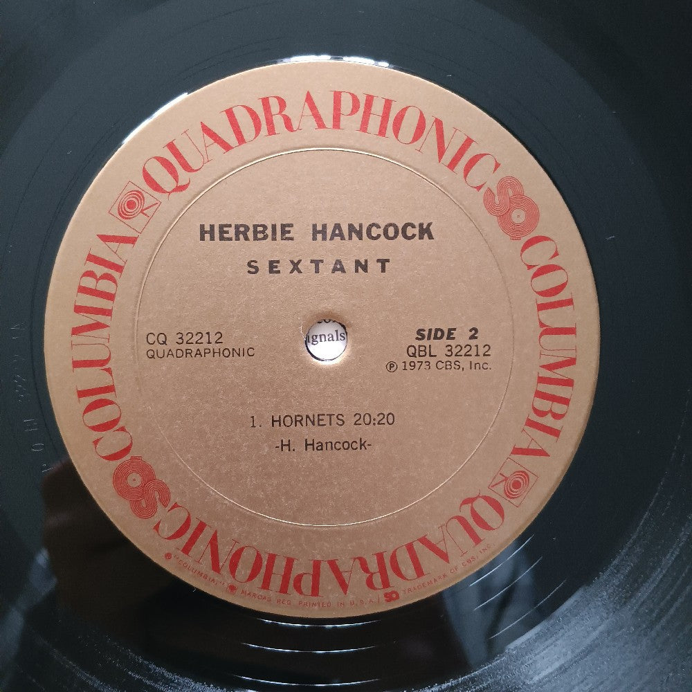 Herbie Hancock - Sextant QUAD - 1973 - CQ 32212 - Used - VG++ - Vinyl Herbie Hancock - Sextant QUAD - 1973 - CQ 32212 - Used - VG++ - Vinyl