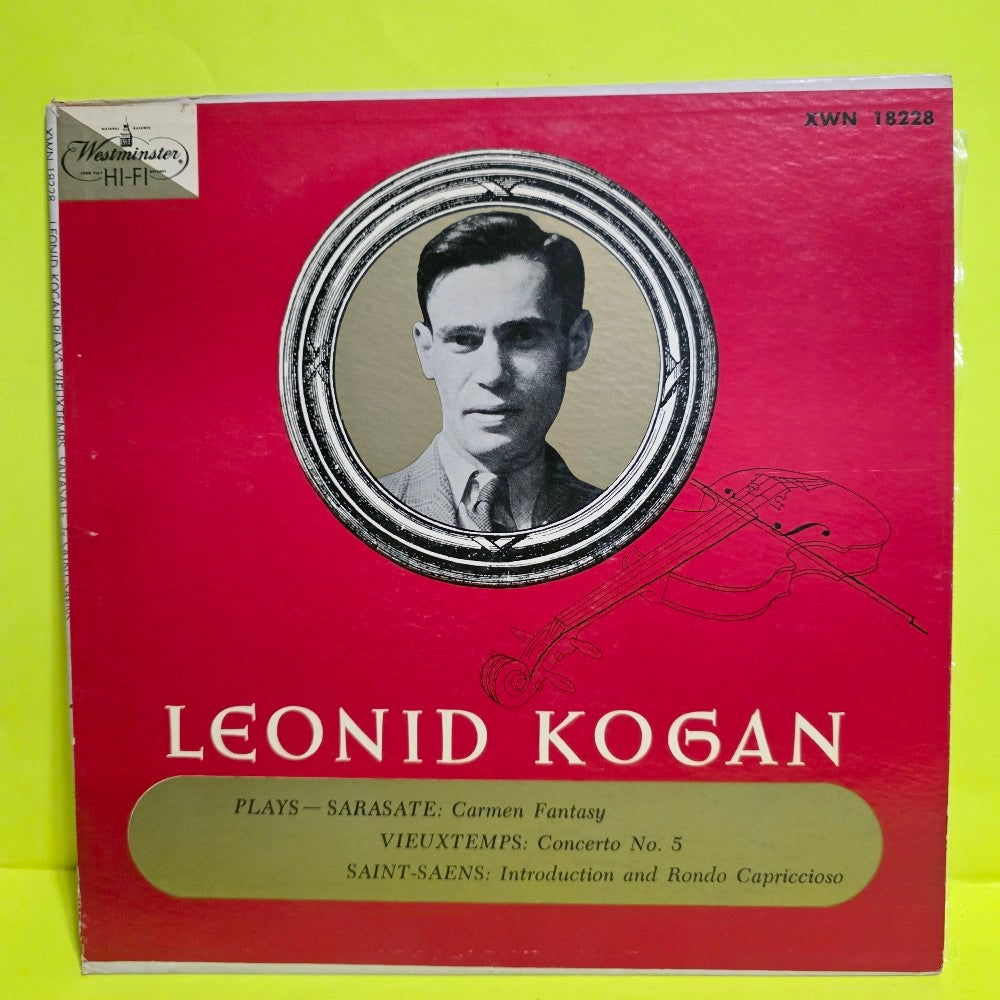 Leonid Kogan - Leonid Kogan Plays RARE Mono - XWN 18228 - Used - VG++ - Vinyl Leonid Kogan - Leonid Kogan Plays RARE Mono - XWN 18228 - Used - VG++ - Vinyl