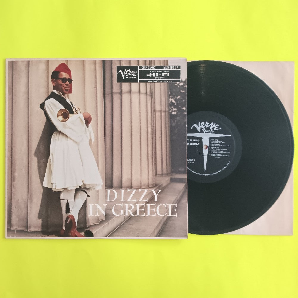 Dizzy Gillespie - Dizzy In Greece MONO - 1961 - V-8017 - Used - VG