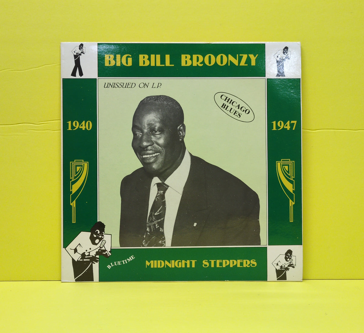 Big Bill Broonzy - Midnight Steppers - 1986 - BT 2001 Used - VG++ - Vinyl