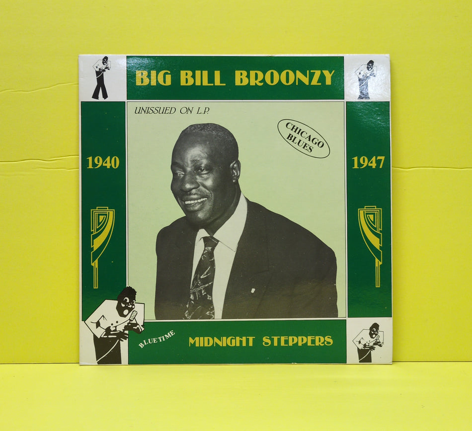Big Bill Broonzy - Midnight Steppers - 1986 - BT 2001 Used - VG++ - Vinyl