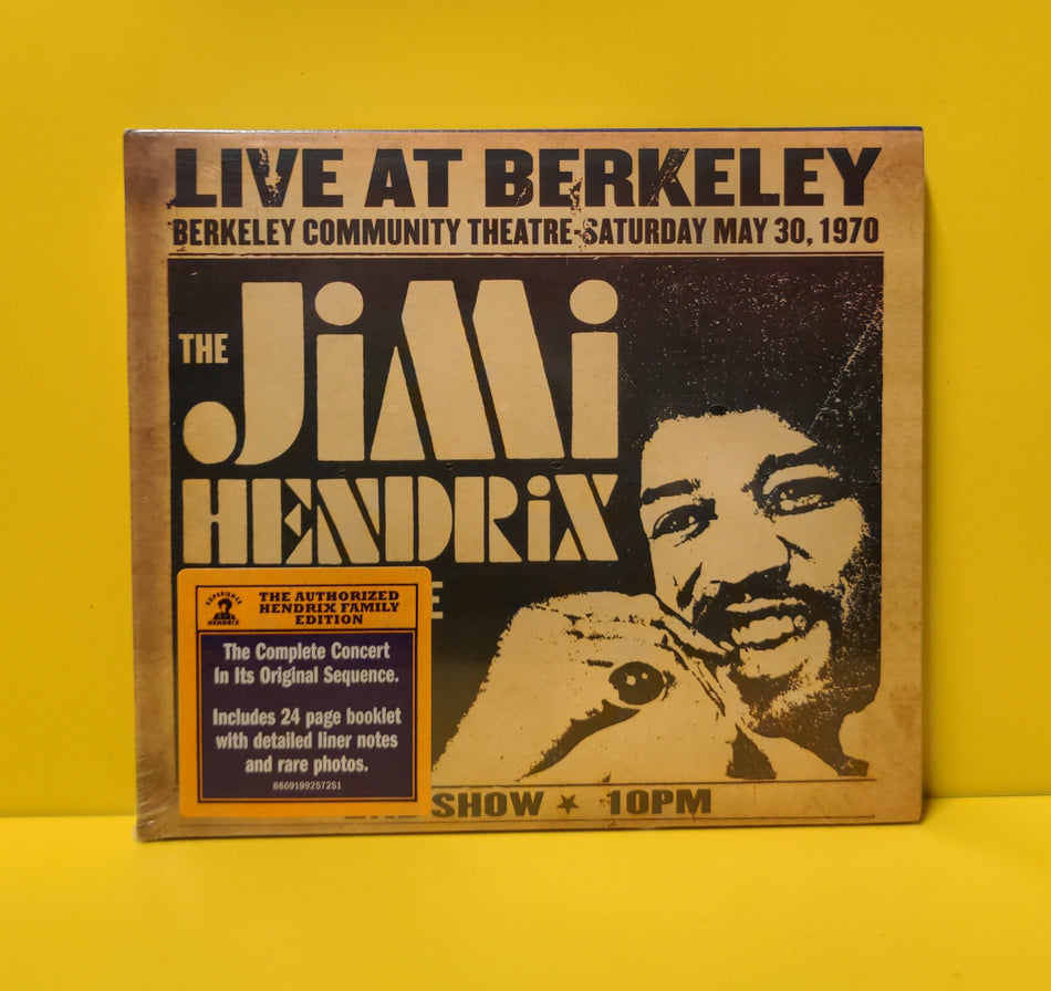 The Jimi Hendrix Experience - Live At Berkeley - 2012 - 88691992572 New - Sealed - CDs