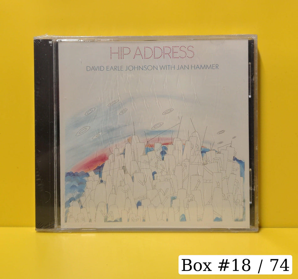 David Earle Johnson With Jan Hammer - Hip Address - 1980 - OW 31374 New - Sealed - CDs