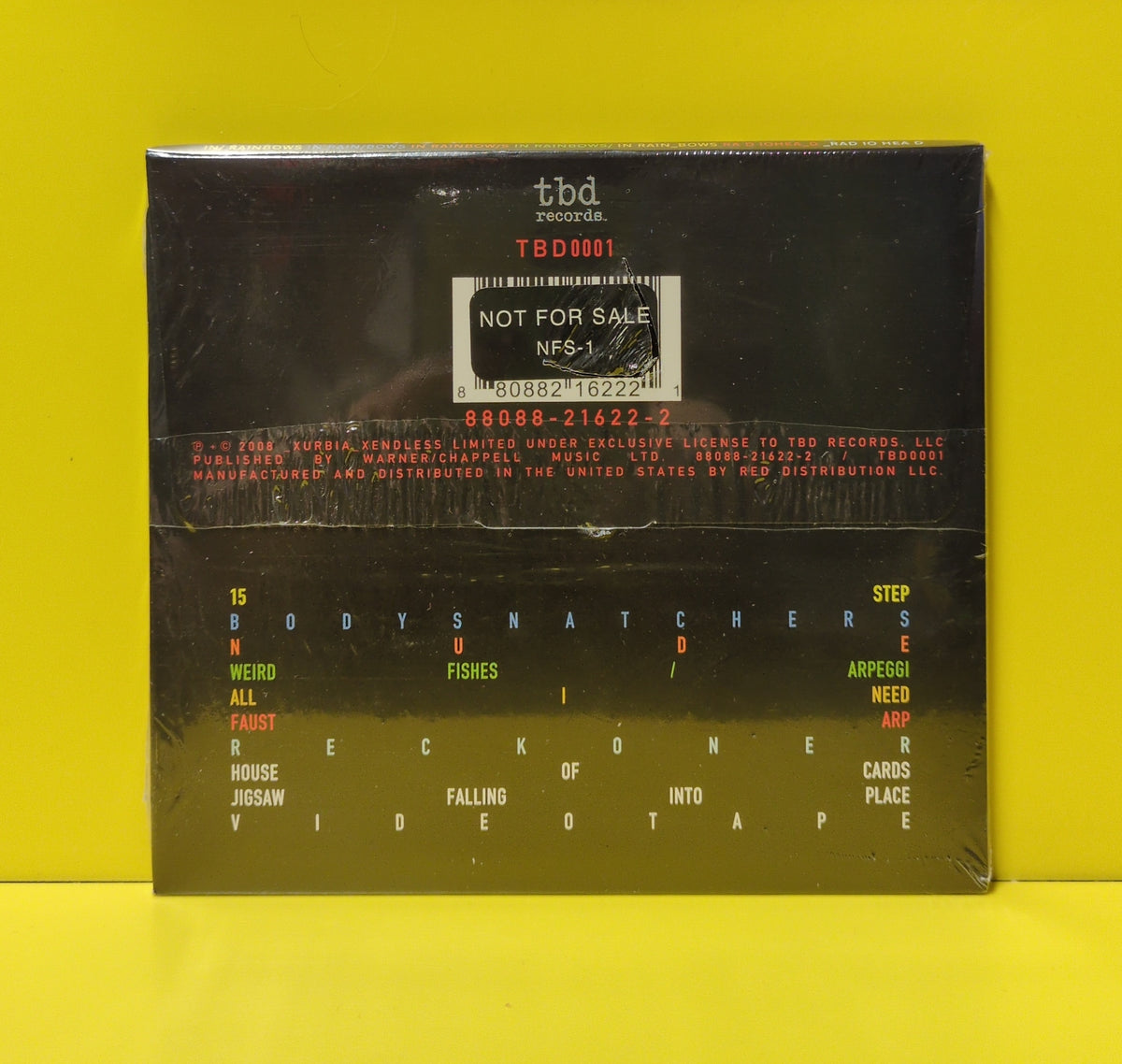 Radiohead - In Rainbows - 2008 - TBD0001 New - Sealed - CDs - Promo