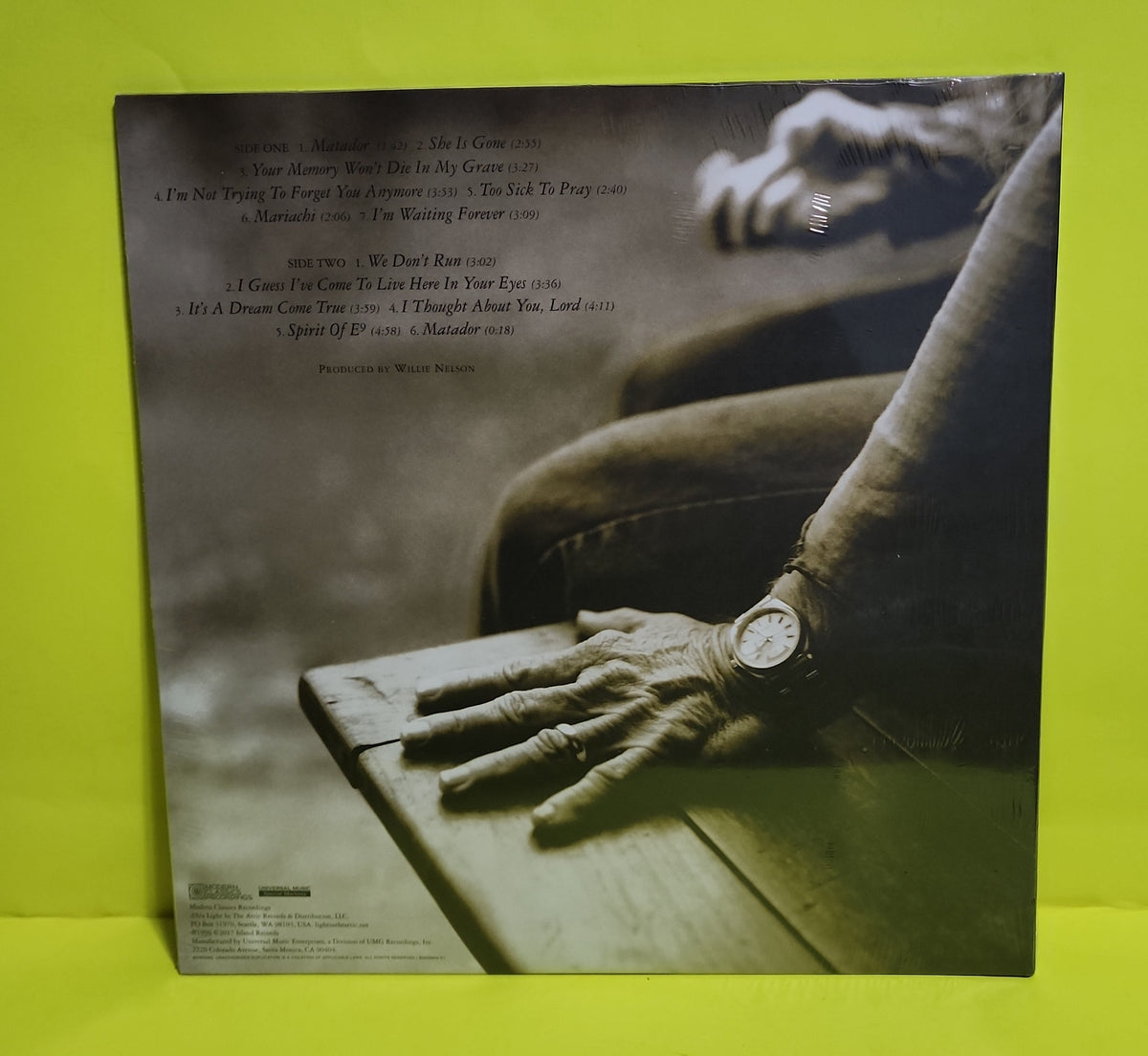 Willie Nelson - Spirit / RSD 2017 Limited Edition to 2500 Copie. - 2017 - MCR 925 New - Sealed - Vinyl