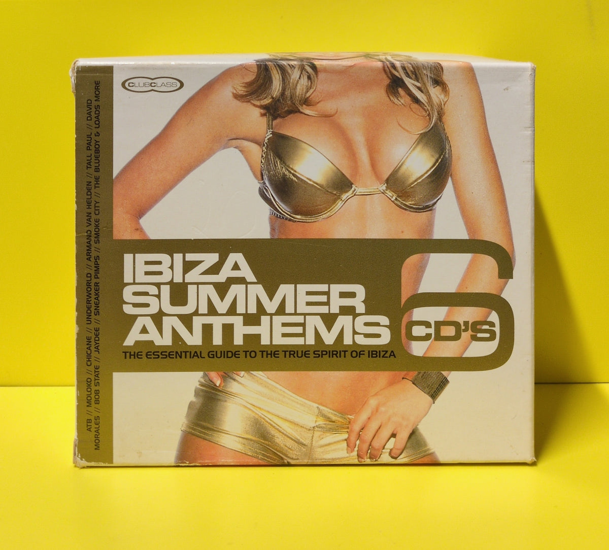 Various - Club Class Ibiza Summer Anthems - 2001 - CLUBXCD01 Used - EX - CDs - 6xCD Box Set