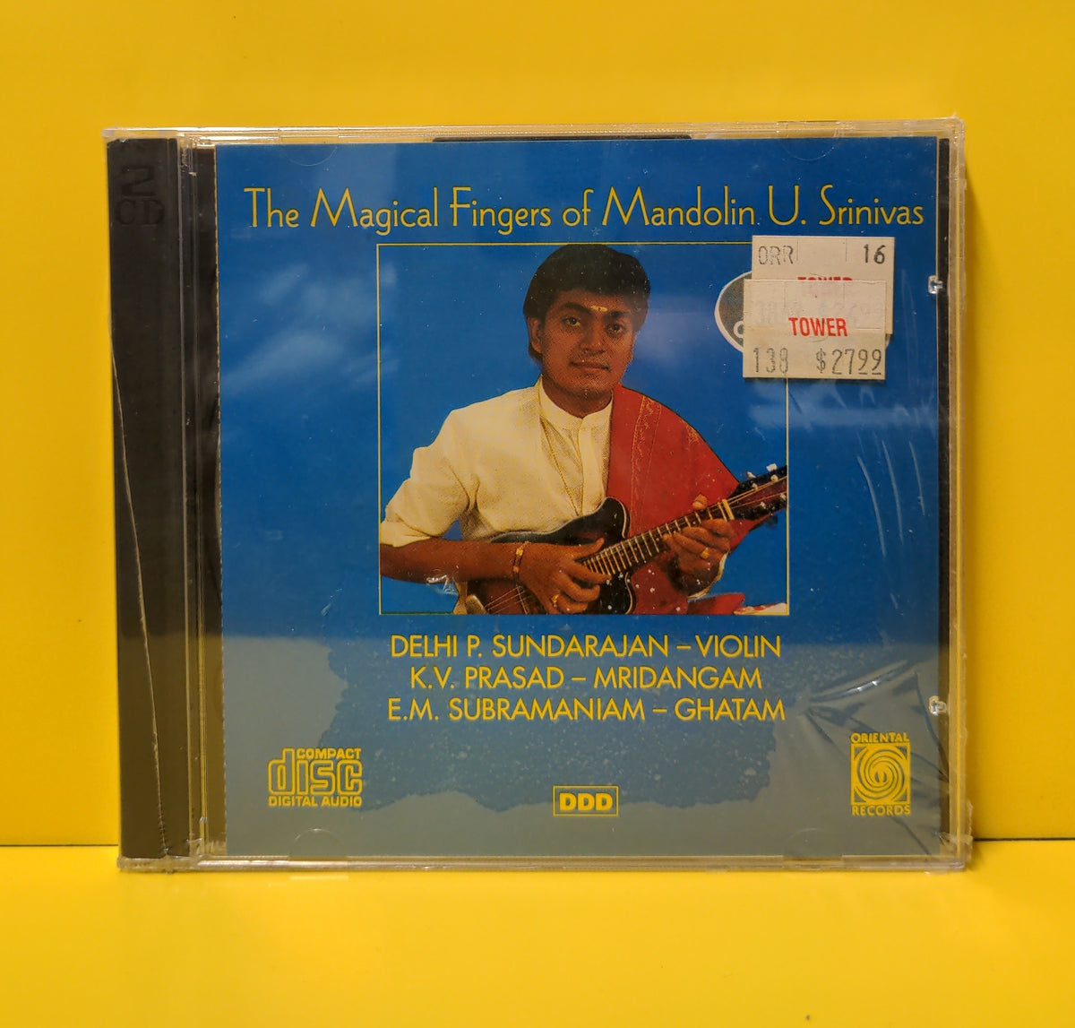 U. Srinivas - Magical Finger of Mandolin - 1993 - AAMS CD 208/209 New - Sealed - CDs