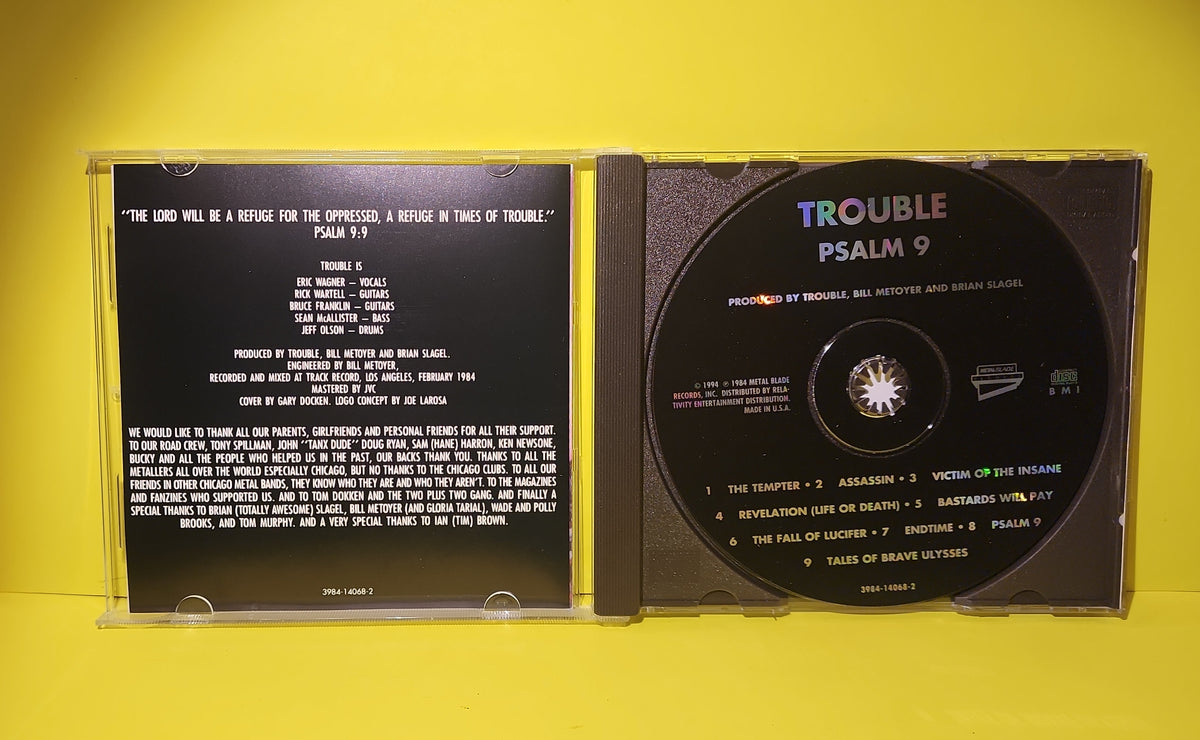 Trouble (5) - Psalm 9 - 1994 - 3984-14068-2 Used - EX - CDs