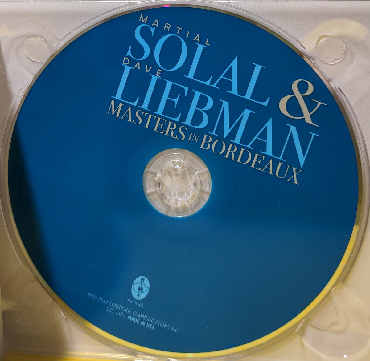 Martial Solal & Dave Liebman - Masters In Bordeaux - 2017 - SSC 1489 Used - EX - CDs