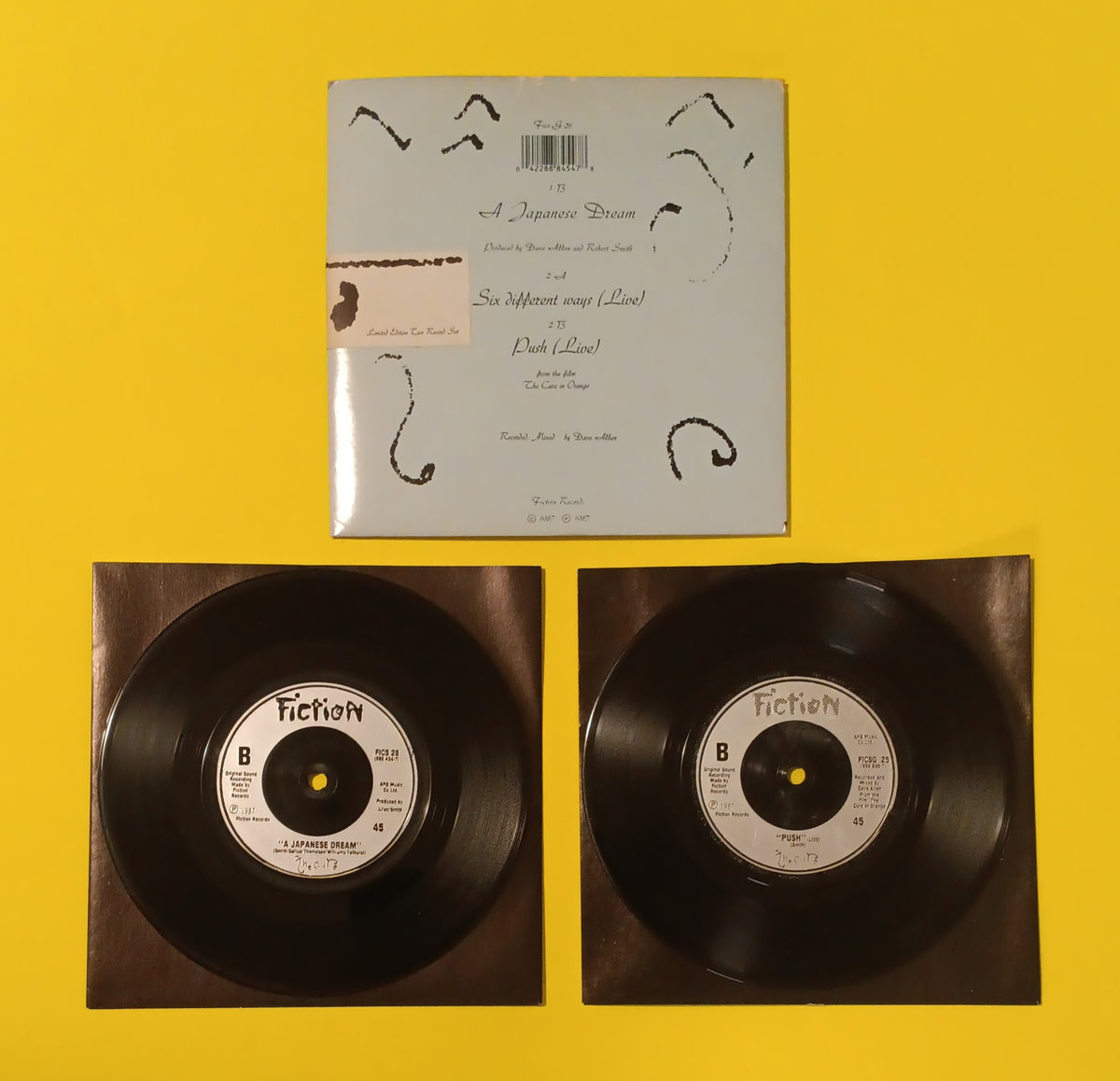 The Cure - Why Can't I Be You? 2x7" - 1987 - Fics G 25 Used - EX - Vinyl
