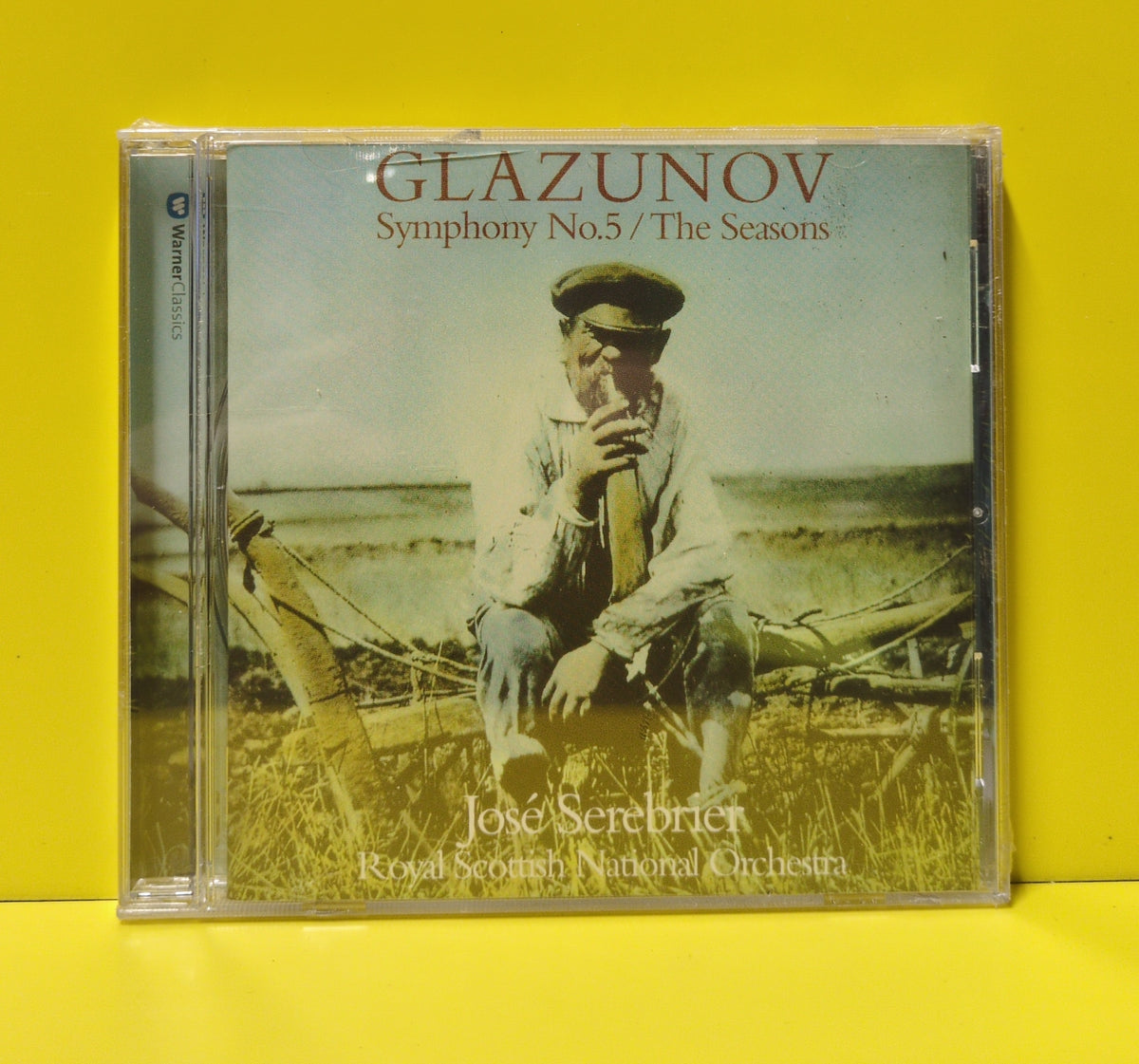 Glazunov, José Serebrier, Royal Scottish National Orchestra - Symphony No.5 / The Seasons - 2004 - 2564 61434-2 New - Sealed - CDs