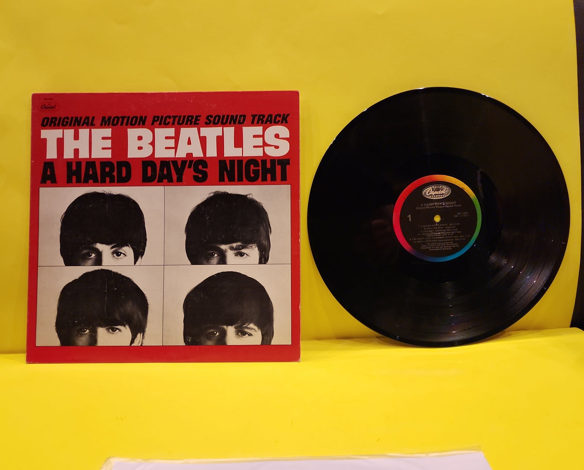 The Beatles  - A Hard Day's Night / Mono, Rainbow Label. - 1983 - SW-11921 Used - EX - Vinyl