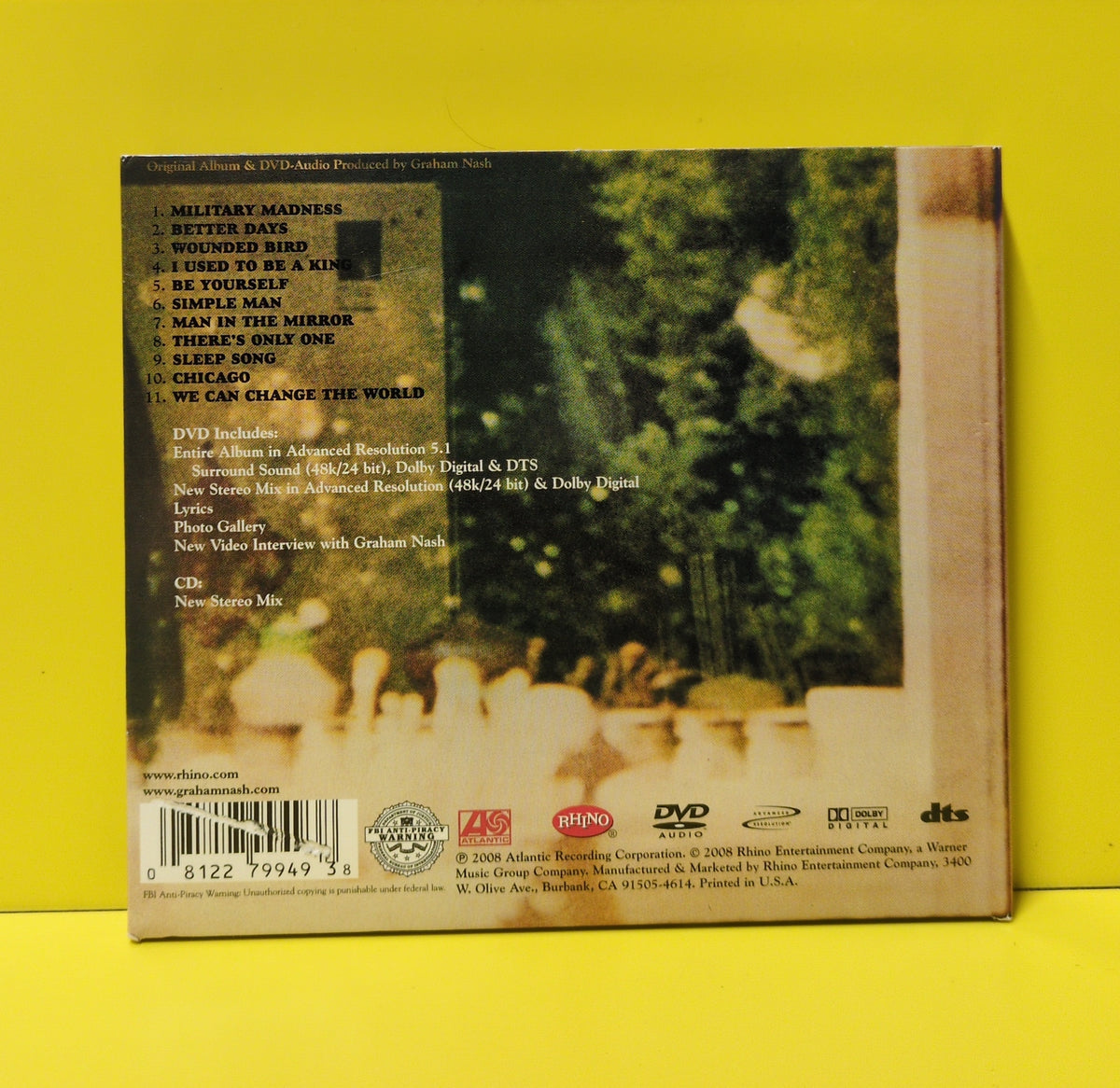 Graham Nash - Songs For Beginners - 2008 - R2 352572 Used - EX - CDs - Reissue - Remastered - CD/DVD Set