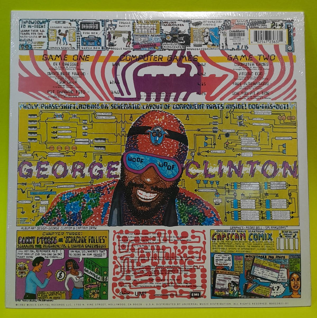 George Clinton - Computer Games - 2015 - B0022821-01 New - Sealed - Vinyl