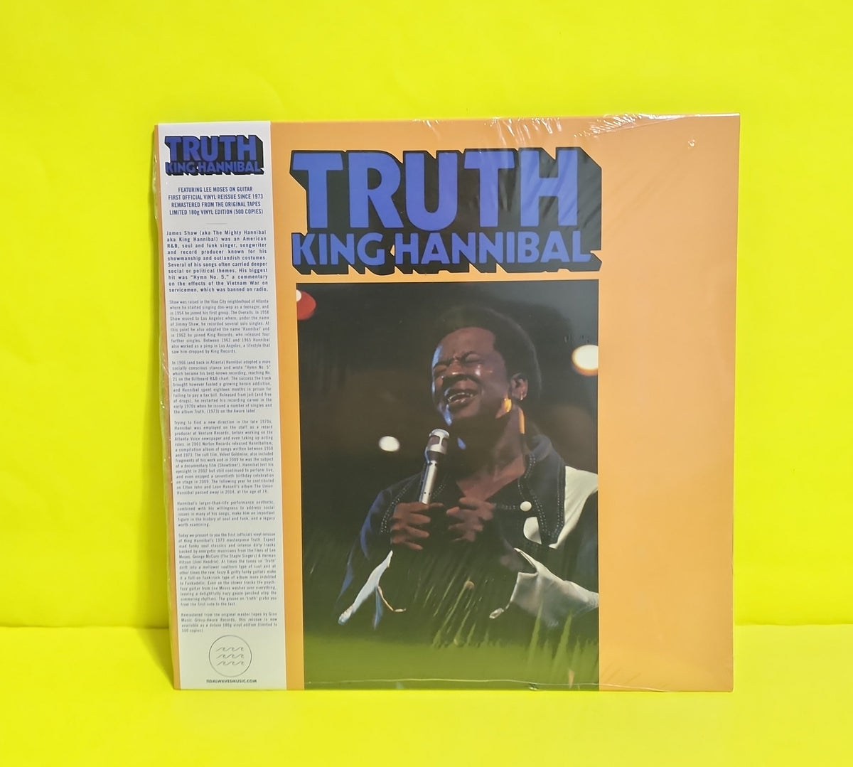 King Hannibal - Truth - 2019 - TWM41 New - Sealed - Vinyl