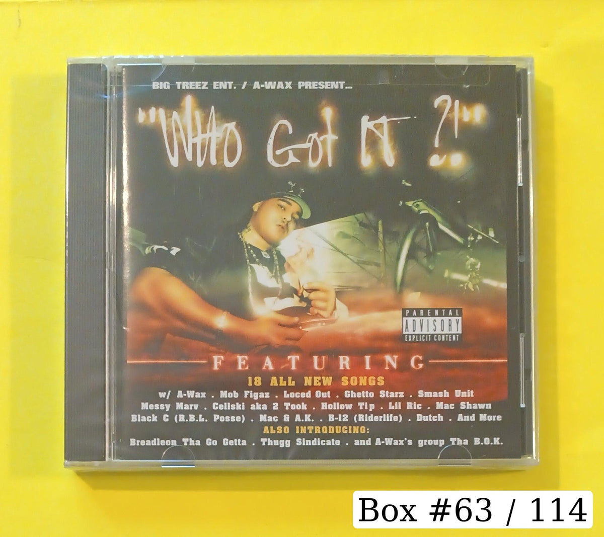 A-Wax - "Who Got It ?!" - 2002 - 0420-2 New - Sealed - CDs