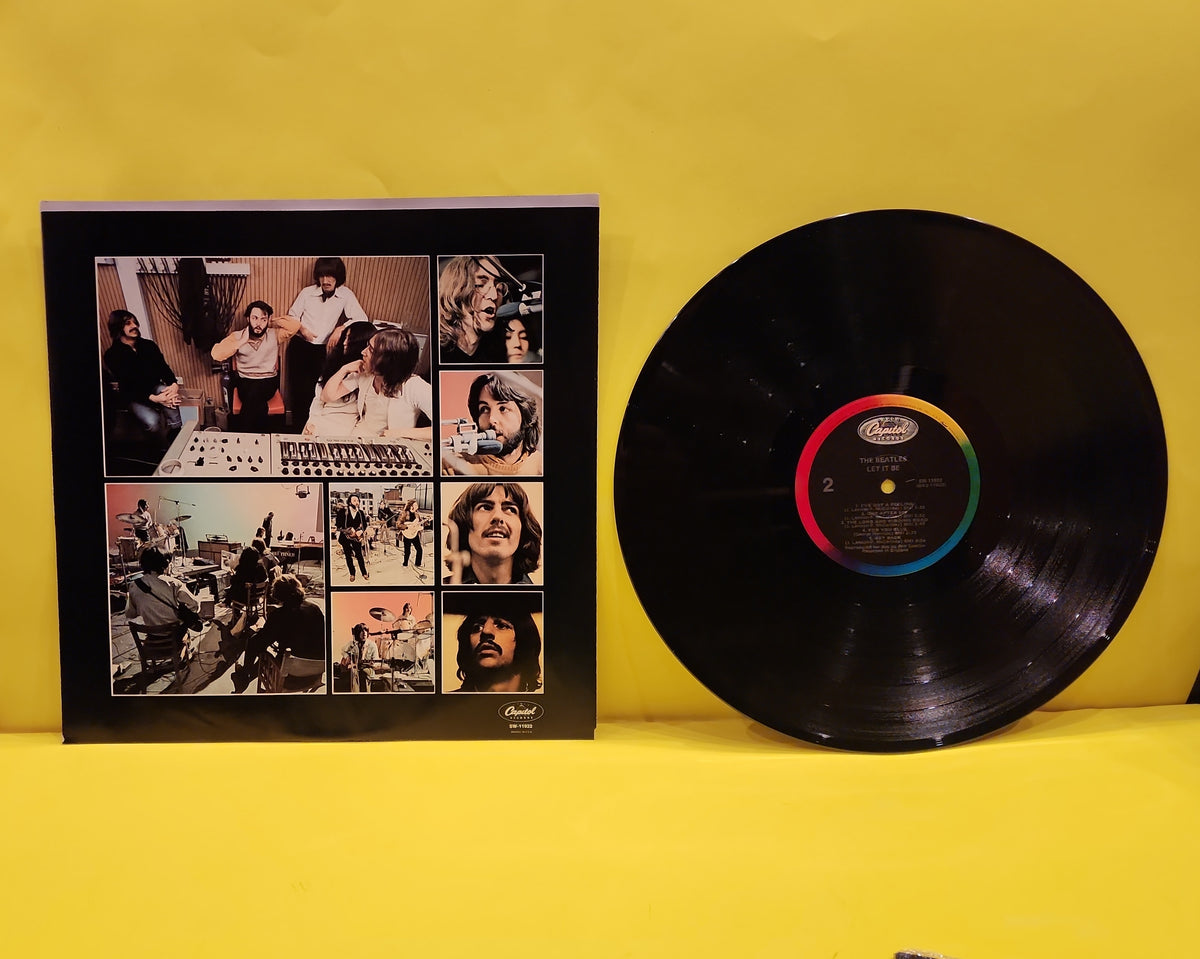 The Beatles  - Let It Be / Promo  / Rainbow Label  - 1983 - SW-11922 Used - NM - Vinyl