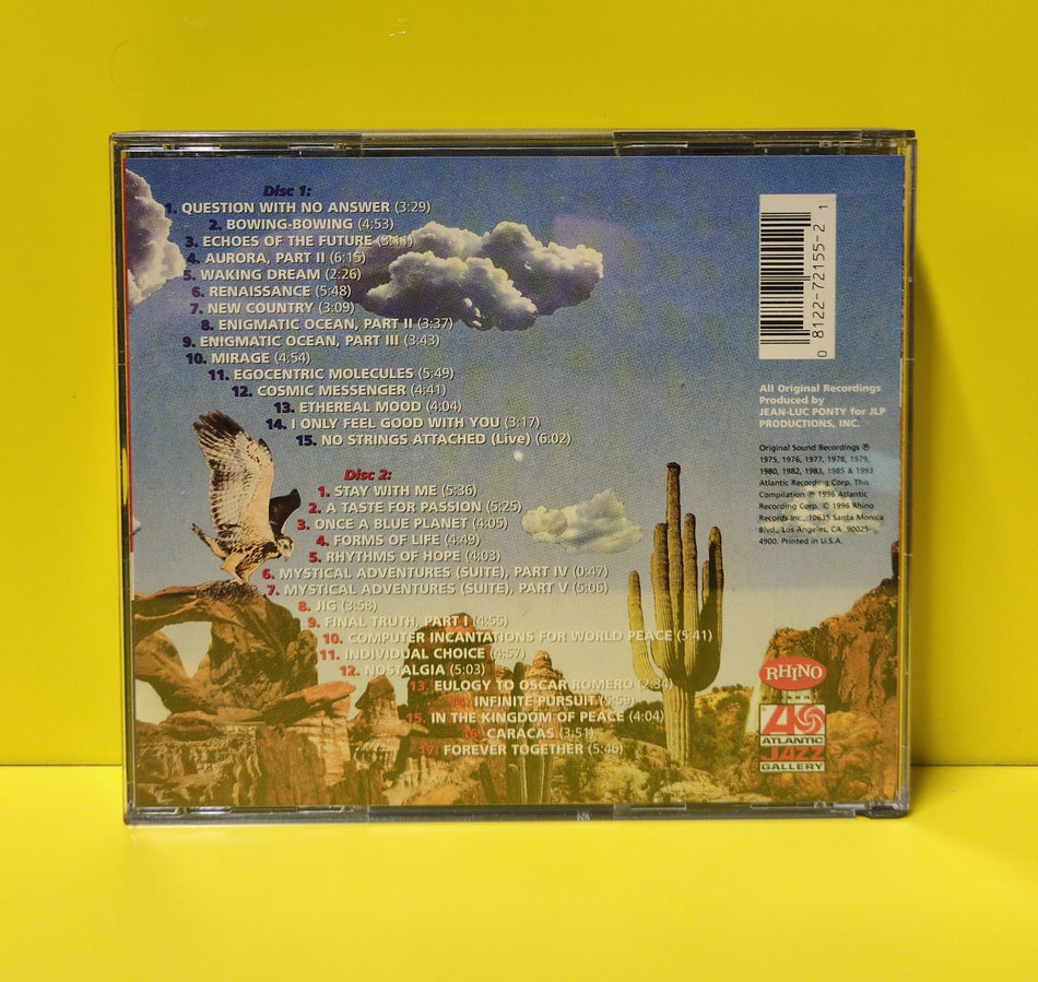Jean-Luc Ponty - Le Voyage: The Jean-Luc Ponty Anthology - 1996 - R2 72155 Used - EX - 2xCD